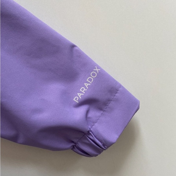 Girls Paradox Water and Wind Resistant Lilac Purple Jacket Size Small - Picture 5 of 5